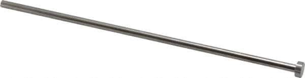 Gibraltar - 4mm Pin Diam, 8mm Head Diam x 3mm Head Height, 160mm OAL, Straight Ejector Pin - Steel, 157mm Pin Length - Eagle Tool & Supply
