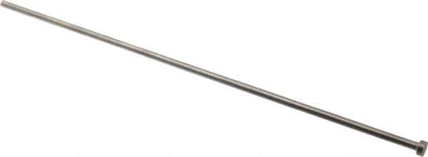 Gibraltar - 4.5mm Pin Diam, 8mm Head Diam x 3mm Head Height, 250mm OAL, Straight Ejector Pin - Steel, 247mm Pin Length - Eagle Tool & Supply