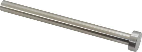 Gibraltar - 8mm Pin Diam, 14mm Head Diam x 5mm Head Height, 100mm OAL, Straight Ejector Pin - Steel, 95mm Pin Length - Eagle Tool & Supply