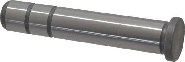 Gibraltar - 0.749" Pin Diam, 4-1/4" OAL, Steel, Die & Mold Leader Pin - 0.999" Head Diam x 3/16" Head Height, +0.0000/-0.0600 OAL Tolerance - Eagle Tool & Supply