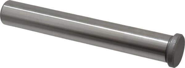Gibraltar - 0.999" Pin Diam, 7-1/4" OAL, Steel, Die & Mold Leader Pin - 1.24" Head Diam x 1/4" Head Height, +0.0000/-0.0600 OAL Tolerance - Eagle Tool & Supply