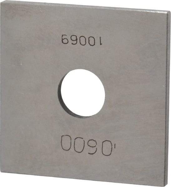 Value Collection - 0.06" Square Steel Gage Block - Accuracy Grade 0 - Eagle Tool & Supply
