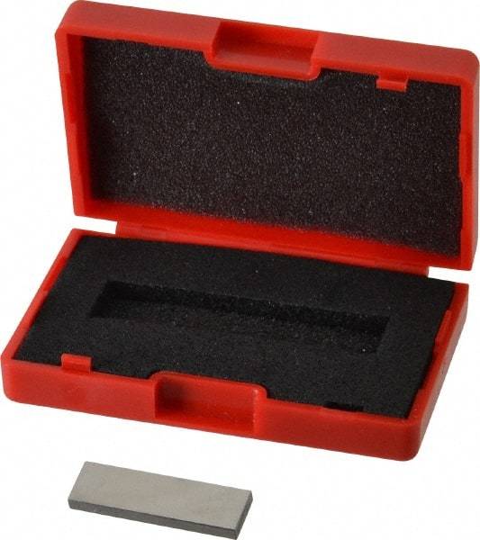 Value Collection - 0.107" Rectangular Steel Gage Block - Accuracy Grade AS-1, Includes NIST Traceability Certification - Eagle Tool & Supply