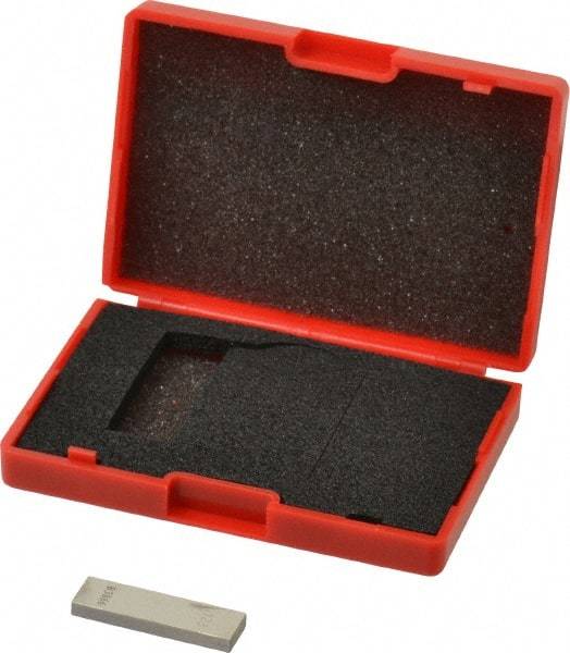 Value Collection - 0.123" Rectangular Steel Gage Block - Accuracy Grade AS-1, Includes NIST Traceability Certification - Eagle Tool & Supply