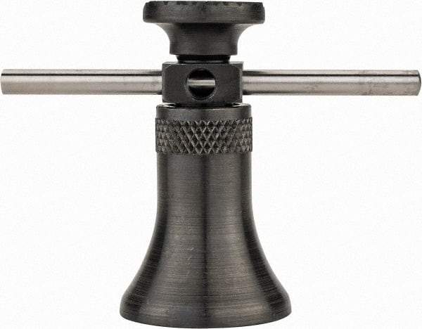 Starrett - 1-1/4" Base Diam, 2-1/4 to 3-3/8" Height Range, Jack Screw - Eagle Tool & Supply