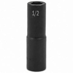 SK - Impact Socket - 1/2"DR 1/2" DEEP IMPACT SOCKET - Eagle Tool & Supply