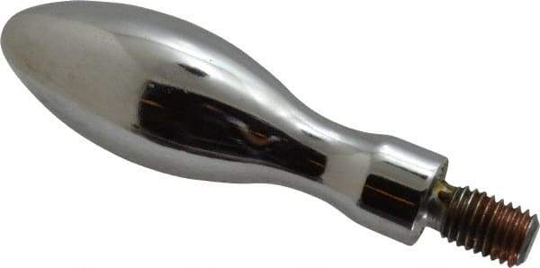 Gibraltar - M12x1.75 Threaded Stem, Fixed Handwheel & Machine Handle - Steel Bulb Shape Handle, Steel Stem - Eagle Tool & Supply