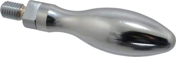 Gibraltar - M10x1.5 Threaded Stem, Revolving Handwheel & Machine Handle - Steel Bulb Shape Handle, Steel Stem - Eagle Tool & Supply