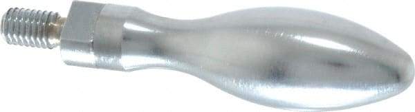 Gibraltar - M8x1.25 Threaded Stem, Revolving Handwheel & Machine Handle - Steel Bulb Shape Handle, Steel Stem - Eagle Tool & Supply