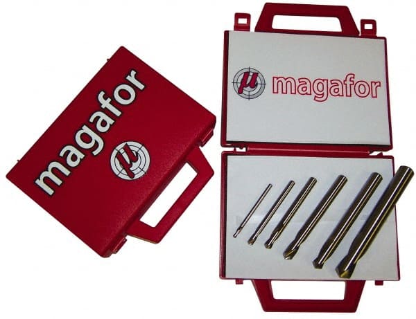 Magafor - Spotting Drills Body Diameter (Inch): 3/8 Body Diameter (Decimal Inch): 0.3750 - Eagle Tool & Supply