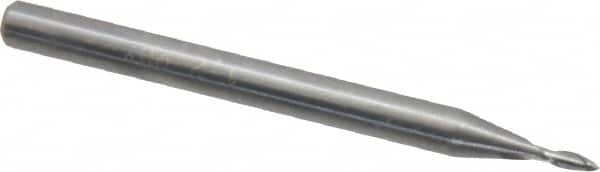 Magafor - 1.2mm Body Diam, 90°, 1-1/2" OAL, Solid Carbide Spotting Drill - Eagle Tool & Supply