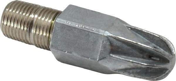 Guardair - Blow Gun Low Volume - 1/4 NPT, 1-1/2" Hose Length, Zinc - Eagle Tool & Supply