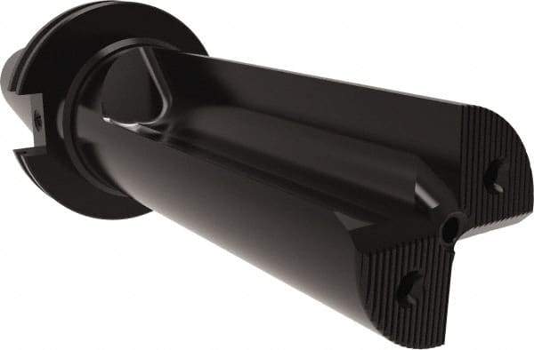 Allied Machine and Engineering - 6-1/4" Max Drill Depth, 2.2xD, 2.6" Diam, Indexable Insert Drill - 3 Inserts, CAT50 Taper Shank - Eagle Tool & Supply