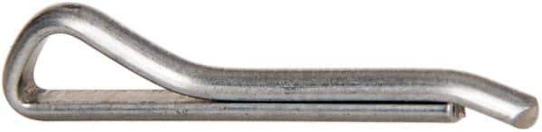 Value Collection - 7/64" Diam x 3/4" Long Hammerlock Cotter Pin - Grade 2, Zinc-Plated, Steel - Eagle Tool & Supply