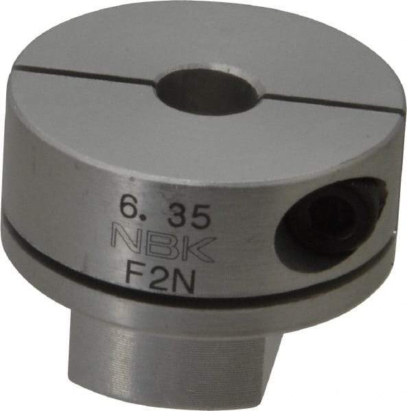 Lovejoy - 1/4" Max Bore Diam, Flexible Oldham Coupling - 0.984" OD, 1.535" OAL, Aluminum Hub with Polyacetal Insert, Order 2 Hubs with Same OD & 1 Insert for Complete Coupling - Eagle Tool & Supply