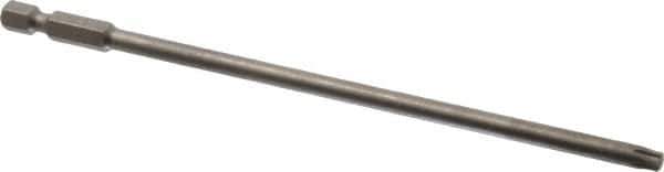 Wiha - T25 Torx Bit - 1/4" Hex Drive, 6" OAL - Eagle Tool & Supply