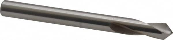 Magafor - 1/4" Body Diam, 90°, 2-5/8" OAL, Cobalt Spotting Drill - Eagle Tool & Supply