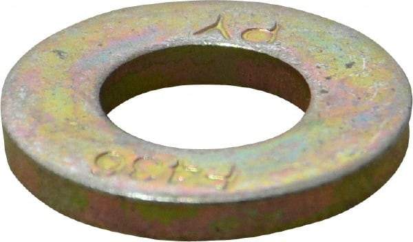 Value Collection - 1/2" Screw, Grade 8 Alloy Steel SAE Flat Washer - 17/32" ID x 1-1/16" OD, 3/32" Thick - Eagle Tool & Supply