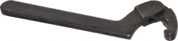 Martin Tools - 1-1/4" to 3" Capacity, Adjustable Hook Spanner Wrench - 8-1/8" OAL, 5/32" Hook Pin Height - Eagle Tool & Supply