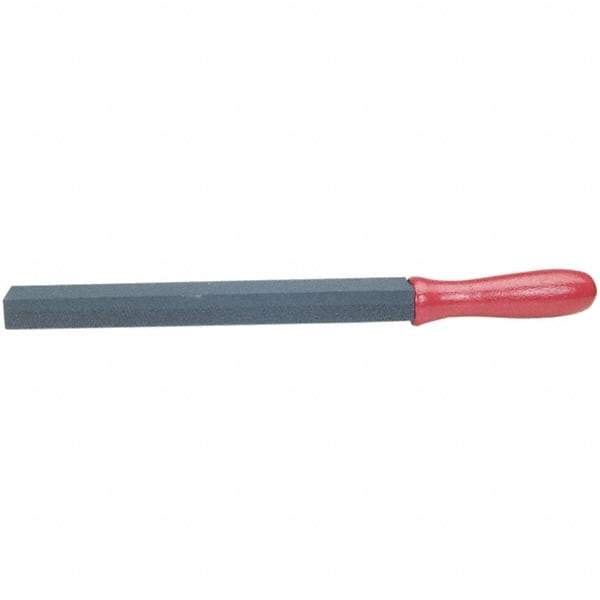 Norton - 10" Long x 1-1/4" Wide x 3/4" Thick, Silicon Carbide Sharpening Stone - Flat Stone, Coarse & Fine Grade - Eagle Tool & Supply