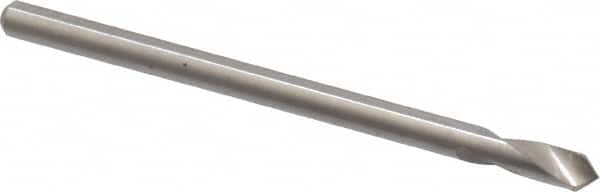 Magafor - 3mm Body Diam, 90°, 1-31/32" OAL, Cobalt Spotting Drill - Eagle Tool & Supply