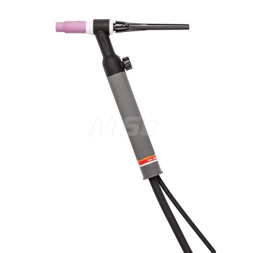 TIG Welding Torches; Torch Type: Air Cooled; Head Type: Rigid with Valve; Length (Feet): 12.5 ft. (3.81m)
