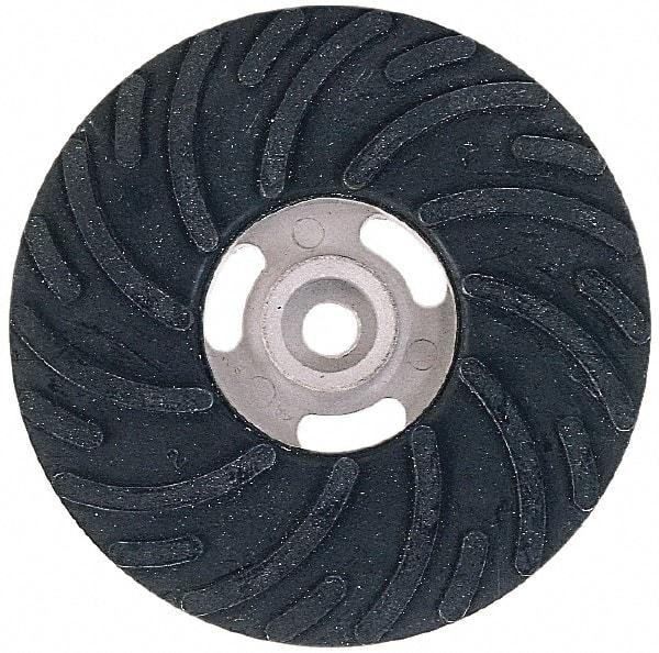 AutoQuip - 7" Diam Disc Backing Pad - Medium Density, 7,000 RPM - Eagle Tool & Supply