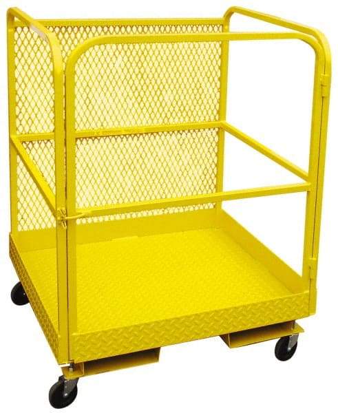 PW Platforms - Platform - Forklift Work Platform, 1,000 Lb Capacity - Eagle Tool & Supply