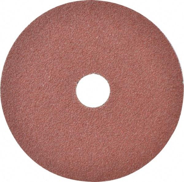 Camel Grinding Wheels - 5" Diam 7/8" Hole 36 Grit Fiber Disc - Very Coarse Grade, Aluminum Oxide, 12,200 Max RPM - Eagle Tool & Supply