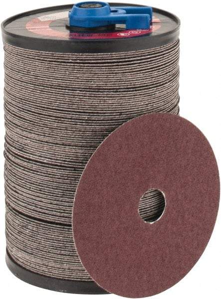 Camel Grinding Wheels - 5" Diam 7/8" Hole 50 Grit Fiber Disc - Coarse Grade, Aluminum Oxide, 12,200 Max RPM - Eagle Tool & Supply