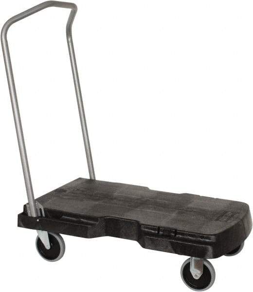 Rubbermaid - 500 Lb Capacity Platform Truck - Structural Foam Deck, 20-1/2" OAW - Eagle Tool & Supply