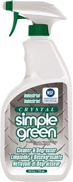 Simple Green - 24 oz Spray Bottle Cleaner/Degreaser - Liquid, Biodegradable, Unscented - Eagle Tool & Supply