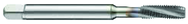 1/4-20 2B 3-Flute PM Cobalt Semi-Bottoming 15 degree Spiral Flute Tap-TiCN - Eagle Tool & Supply