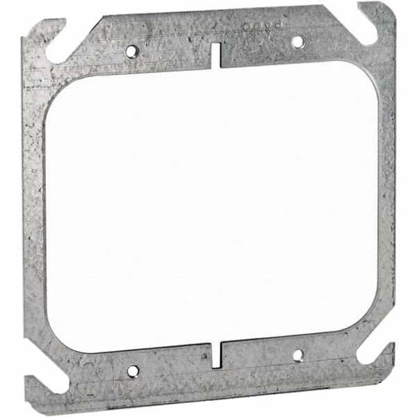 Hubbell-Raco - Steel Electrical Box Flat Cover - Eagle Tool & Supply