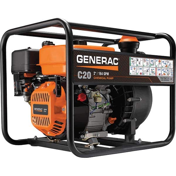 Generac Power - Self-Priming Engine Pumps Horsepower: 5.0 Engine Type: OHV - Eagle Tool & Supply