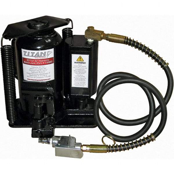 AME International - Manual Bottle, Screw, Ratchet & Hydraulic Jacks Type: Bottle Jack Load Capacity (Ton): 30 (Inch) - Eagle Tool & Supply