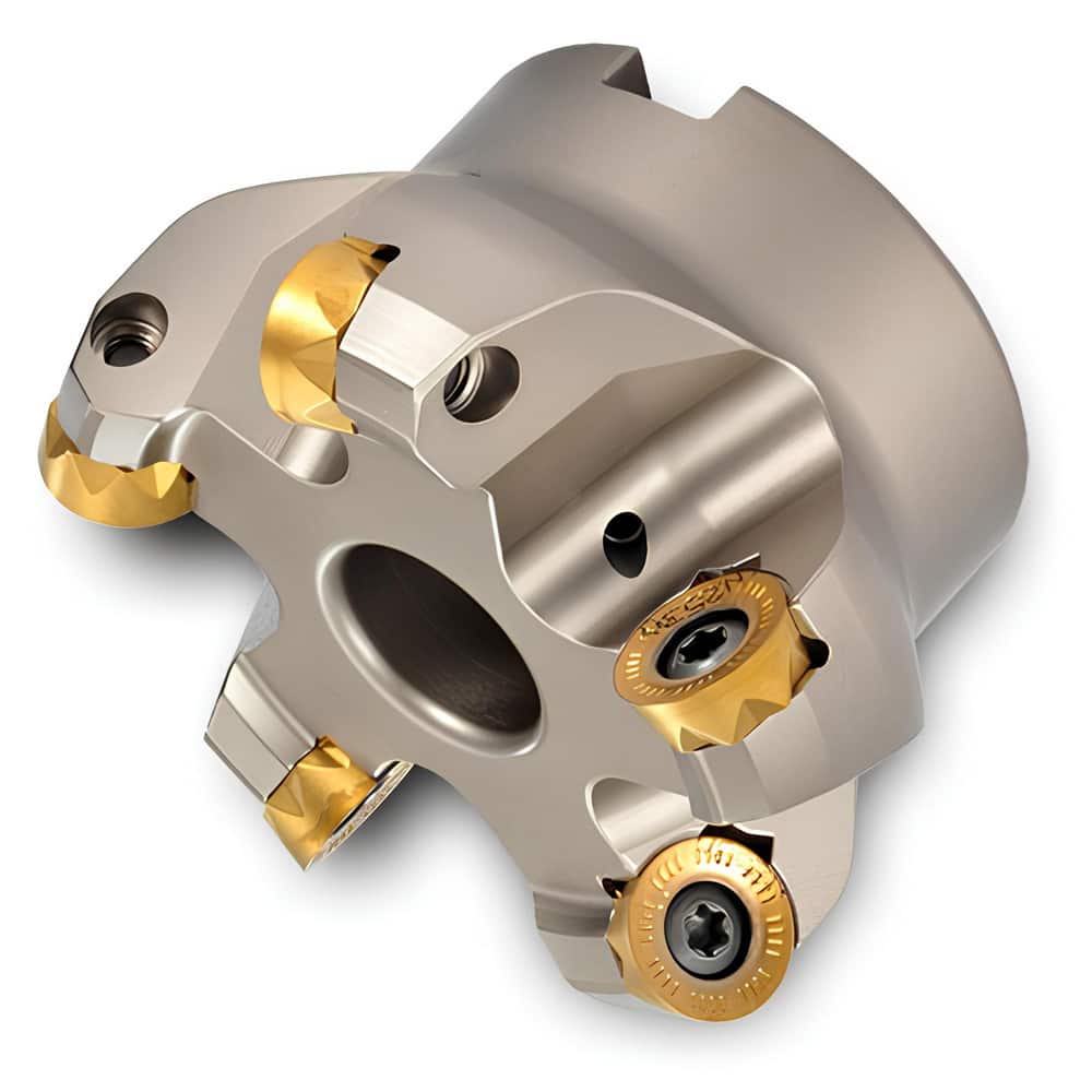 Indexable Copy Face Mills; Maximum Depth Of Cut: 0.3750 in; Compatible Insert Size Code: RJL.1907; Arbor Hole Diameter (mm): 1.50; Maximum Ramping Angle: 2.5 ™; Overall Height (mm): 2.3750 in; Series: 1A7M; Number of Cutter Inserts: 8; Cutter Style: 1A7M