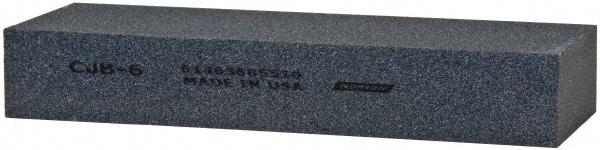 Norton - 6" Long x 2" Wide x 1" Thick, Silicon Carbide Sharpening Stone - Rectangle, Coarse Grade - Eagle Tool & Supply