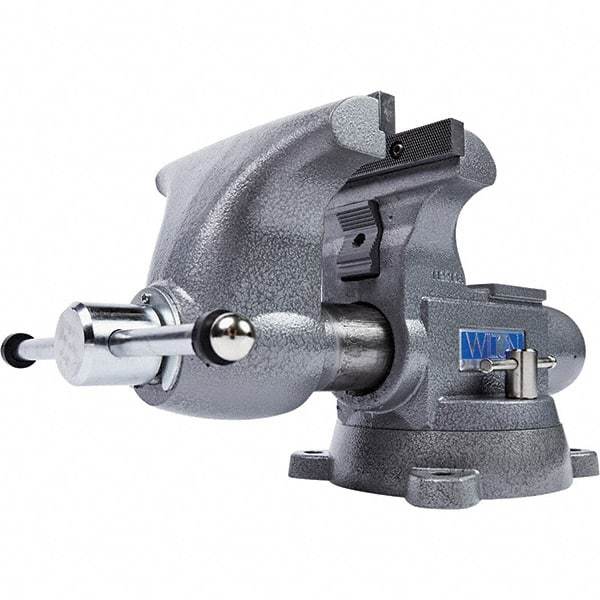 Wilton - Bench & Pipe Combination Vises Jaw Width (Inch): 8 Jaw Opening Capacity (Inch): 7-3/4 - Eagle Tool & Supply