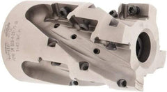 Iscar - 12 Inserts, 2" Cut Diam, 3/4" Arbor Diam, 2.1" Max Depth of Cut, Indexable Square-Shoulder Face Mill - 0° Lead Angle, 3.15" High, P290 AC.T 1806.. Insert Compatibility, Through Coolant, Series MillShred - Eagle Tool & Supply