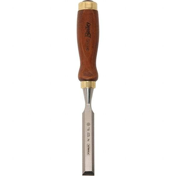 Stanley - Chisel Sets Tool Type: Wood Chisel Set Chisel Size Range: 1/4 - 1-1/4 - Eagle Tool & Supply