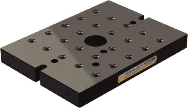 Jergens - 250mm Long x 340mm Wide x 35mm High Aluminum Fixture Plate - 35mm Plate Thickness - Eagle Tool & Supply