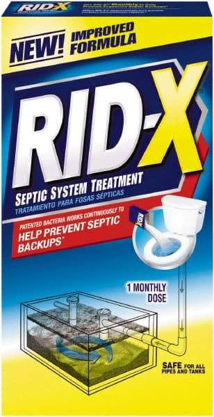 Rid-X - 9.8 oz Powder Drain Opener - Unscented, Box - Eagle Tool & Supply
