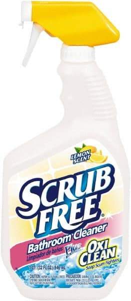 Arm & Hammer - 32 oz Spray Bottle Liquid Bathroom Cleaner - Lemon Scent, Soap Scum Remover - Eagle Tool & Supply