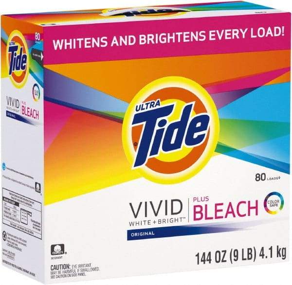 Tide - 144 oz Powder Laundry Detergent - Powder - Eagle Tool & Supply