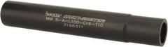 Iscar - Multimaster 16mm 90° Stepped Shank Milling Tip Insert Holder & Shank - 0.598" Neck Diam, T10 Neck Thread, 100mm OAL, Steel MM S-A Tool Holder - Eagle Tool & Supply