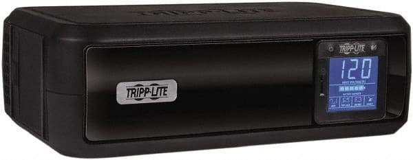 Tripp-Lite - 15 Amp, 1,000 VA, Tower Mount Line Interactive Backup Uninterruptible Power Supply - Backup 3 min with Full Load & 10 min with Half Load, 120 VAC Input & Output, 500 Watt Output, 1 Phases, 6 Outlets - Eagle Tool & Supply