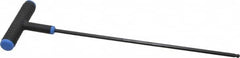 Eklind - 4mm Hex, T-Handle Cushion Grip, Ball End Hex Key - Eagle Tool & Supply