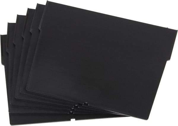 Quantum Storage - 6.6" Wide x 4-1/2" High, Black Bin Divider - Use with Quantum Storage Systems - QSB202, 204, 206 - Eagle Tool & Supply