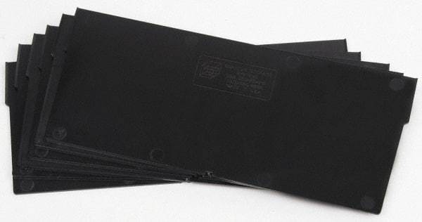 Quantum Storage - 11.1" Wide x 4-1/2" High, Black Bin Divider - Use with Quantum Storage Systems - QSB209, 210, 216 - Eagle Tool & Supply